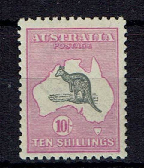 Image of Australia SG 43aw LMM British Commonwealth Stamp
